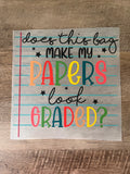 Teacher - Papers Graded
