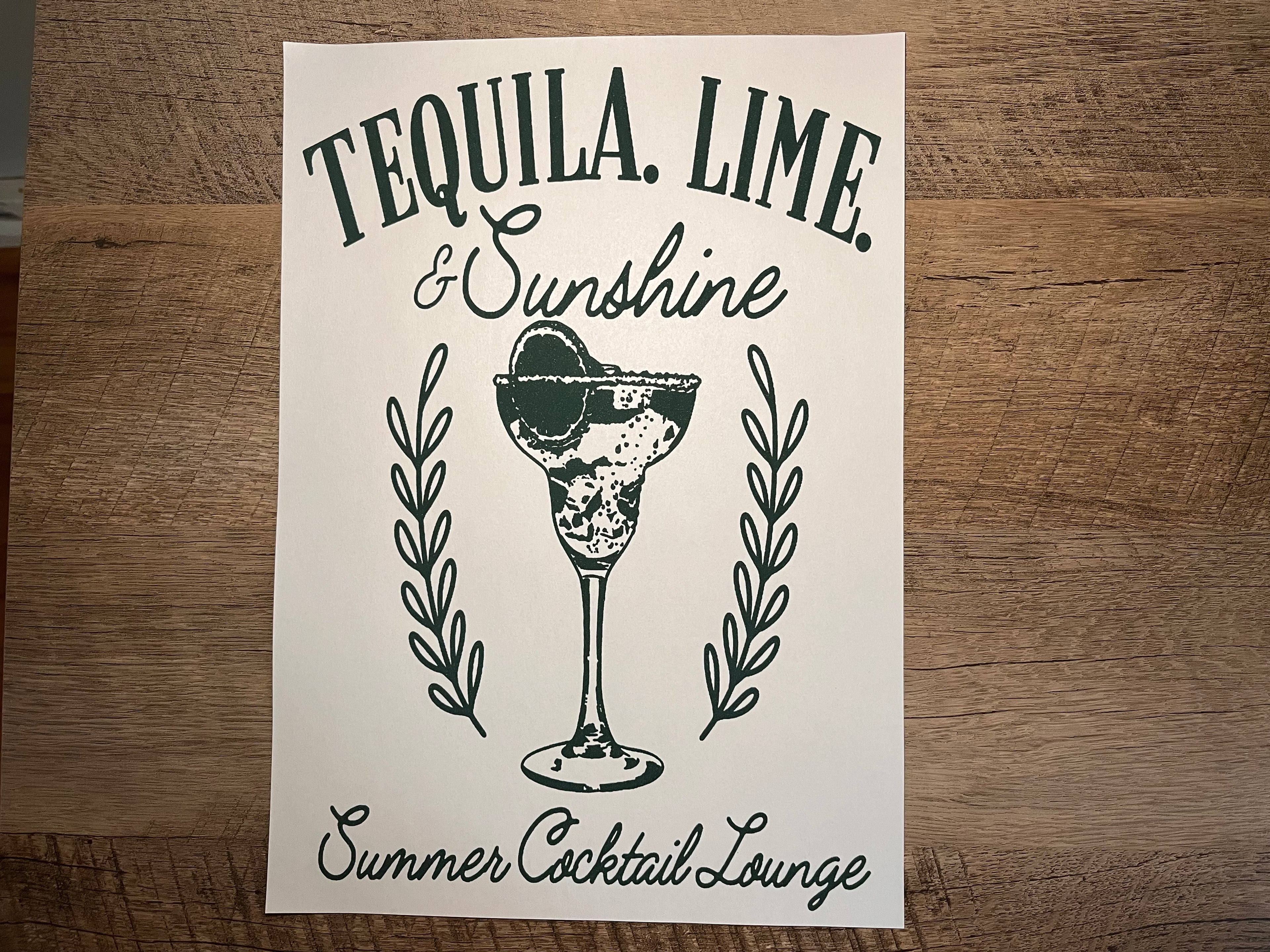 Tequila Lime Sunshine