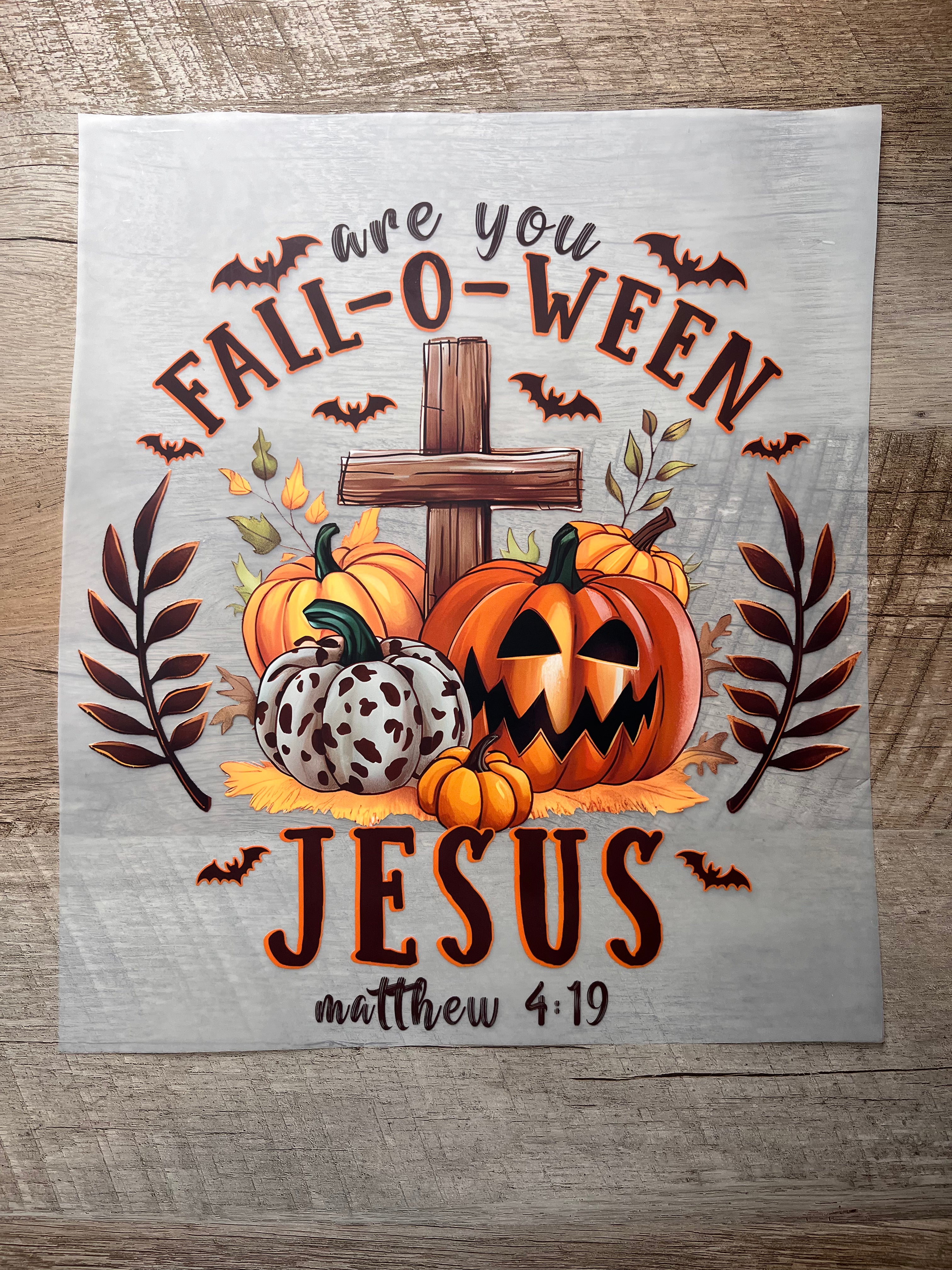 Fall-O-Ween Jesus