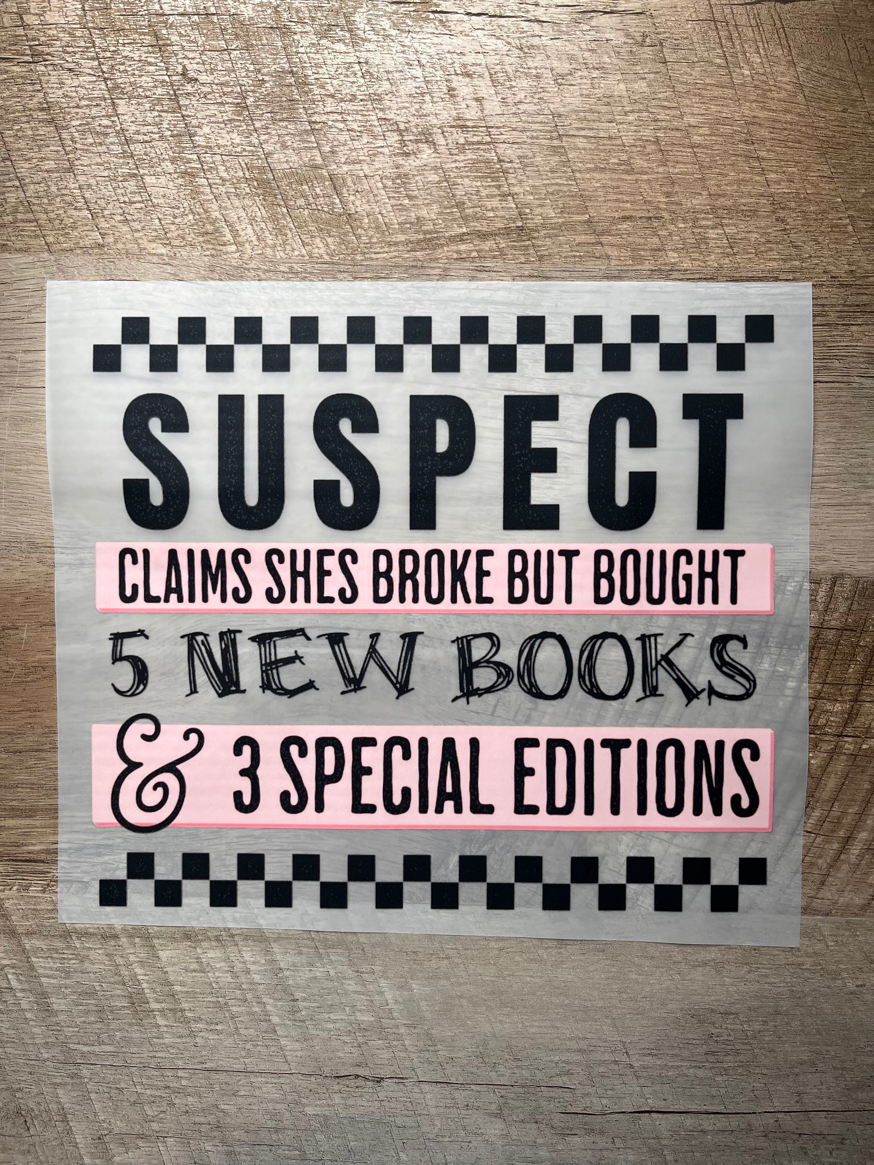 Suspect Books